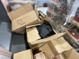 many boxes that are stacked on top of each other