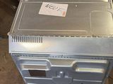 a metal box that is sitting on top of a cart