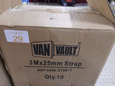 a box that is sitting on the floor in front of a car