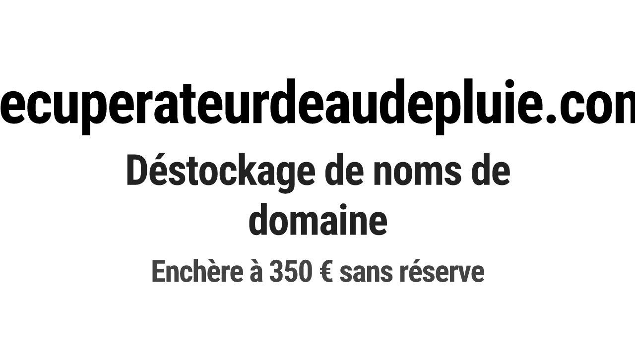 Destockage & Invendus