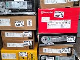 several boxes are stacked on top of each other on the floor