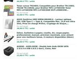 a screenshot of a cell phone with a bunch of items on it