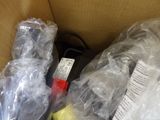 a box with a bunch of items inside of it