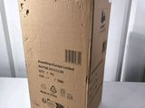 a cardboard box that is sitting on a table