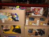 many boxes that are stacked on top of each other