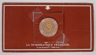 MEDAILLE La Numismatique française.