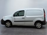 a white van that is parked in a room