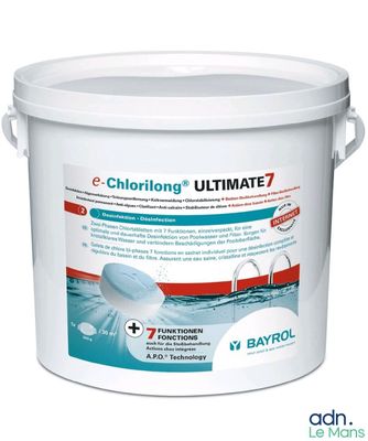 un seau blanc de Chlorion Ultimate 7