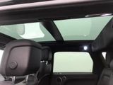 a view of the sunroof of a car from the inside