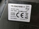 a close up of a label on the back of a speaker