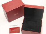 a red box that has a watch inside of it