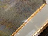 a picture of a picture of a painting on a table