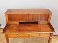 Bureau à gradin en acajou et placage d'acajou reposant sur q… (photo 2)