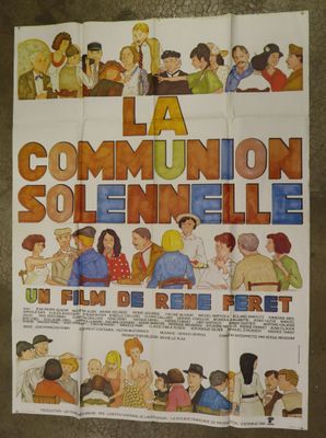 french movie poster for the film la commone sole nille