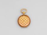une montre de poche en or 18 carats sertie de diamants