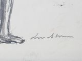 a drawing of a person ' s legs and feet