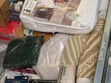 a pile of assorted items on a table