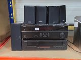 a lot of electronics that are stacked on top of each other