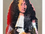 an image of a painting of a man with long hair