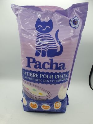PACHA - Litière pour chat - Silice avec indicateur de santé …