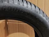 tire tread on a bike tire in front of a cardboard box