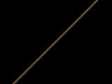 a close up of a gold chain with a heart on it