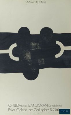 an image of a black and white poster with a flower on it