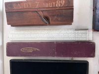 Coffret compas 6 pied à coulisse + petit massicot + règle gr… (photo 3)