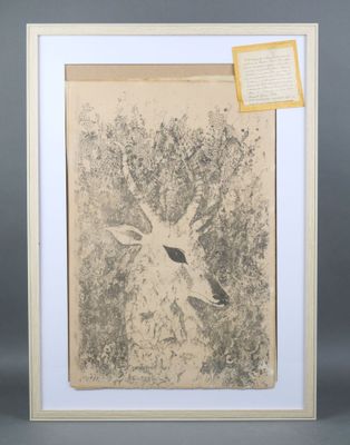 Leonor FINI (1907-1996) "Antilope"