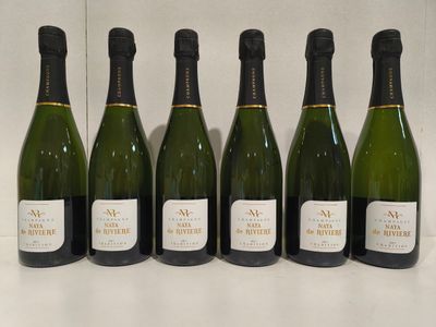 6 Bouteilles Champagne Naya de Rivière Brut Tradition champa…