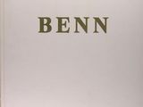 a white book with the word benn written on it