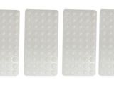 Lot de 3 autocollants transparents à apposer au dos de la porte du réfrigérateur