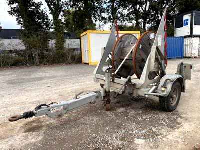 an image of a trailer with a hose attached to it