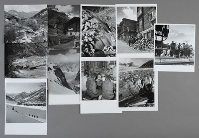 André GAMET (1919-2017) Suisse. Varia, circa 1950-1960