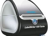 L'imprimante LabelWriter 450 Turbo est une imprimante compacte et portable qui peut être utilisée sur toutes sortes de surfaces.