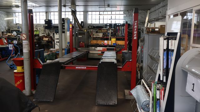 Pont quatre colonnes 4 tonnes WERTHER 443 ATLT de 2015, pont cise...