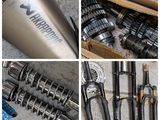 several different pictures of different types of motorcycle parts and accessories