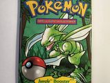 a close up of a bag of pokemon trading cards on a table