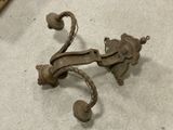 a metal object that is sitting on the floor