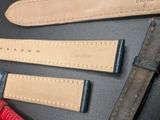 three different types of leather watch bands on a table