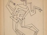 un vieux dessin représentant un homme coiffé d'un chapeau