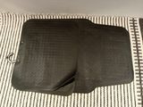 a close up of a pair of oven mitts on a towel