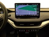 the dashboard of a car with a gps device on it