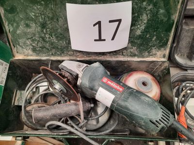 Meuleuse électrique filaire METABO, modèle W7-125, diamètre …