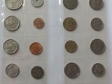 a lot of coins that are in a plastic bag