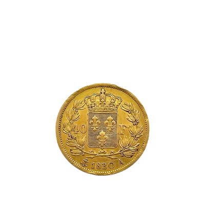 an image of a gold coin with a crown on it