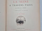 a book with a picture of a boat in it