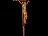 an image of a wooden crucif with a cross on it