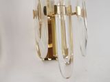 an image of a wall light that is on a white wall