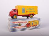 a toy truck that is sitting on top of a box